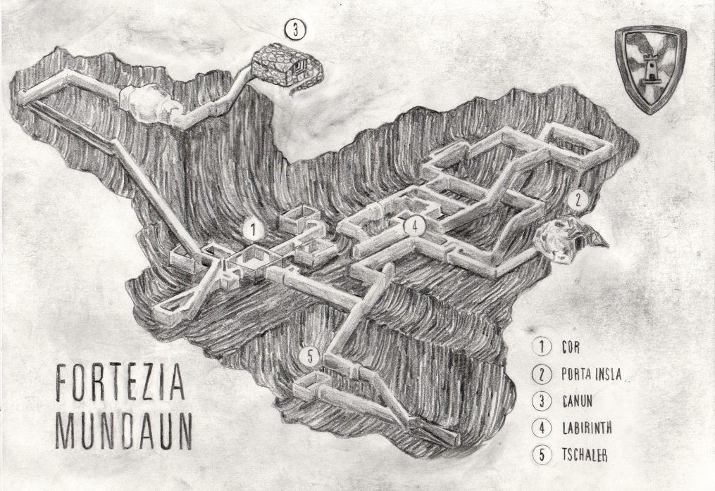 Fortezia Mundaun Map