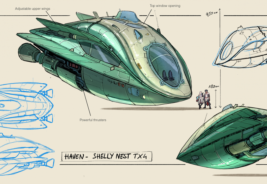 The Nest – Ship Exterior Design