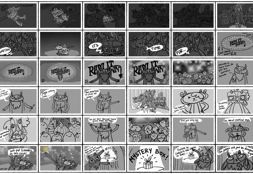 “Ram It Down” Compton’s Cookout Storyboard