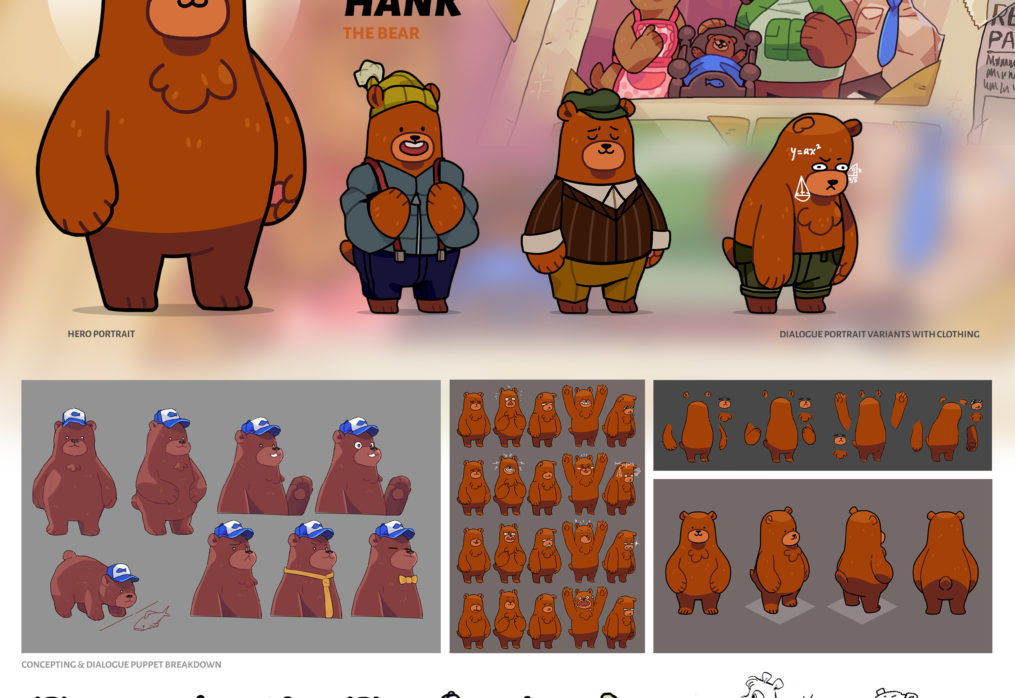 Hank the bear