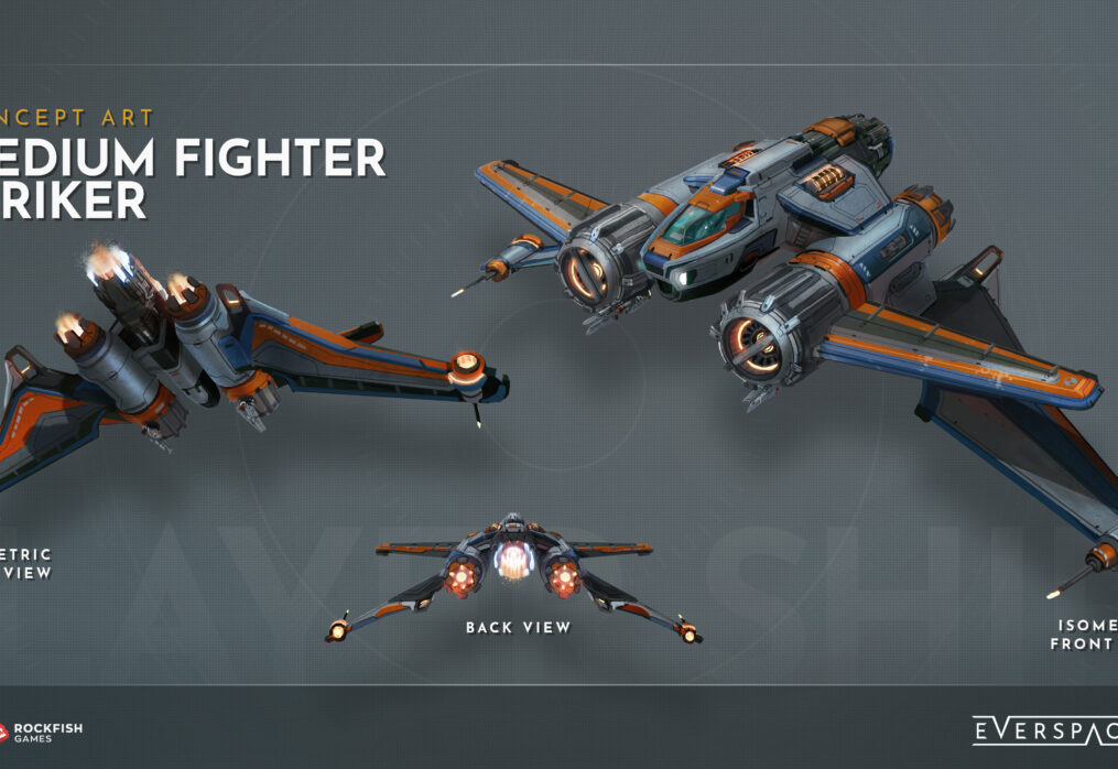 EVERSPACE 2 Medium Fighter Striker Concept