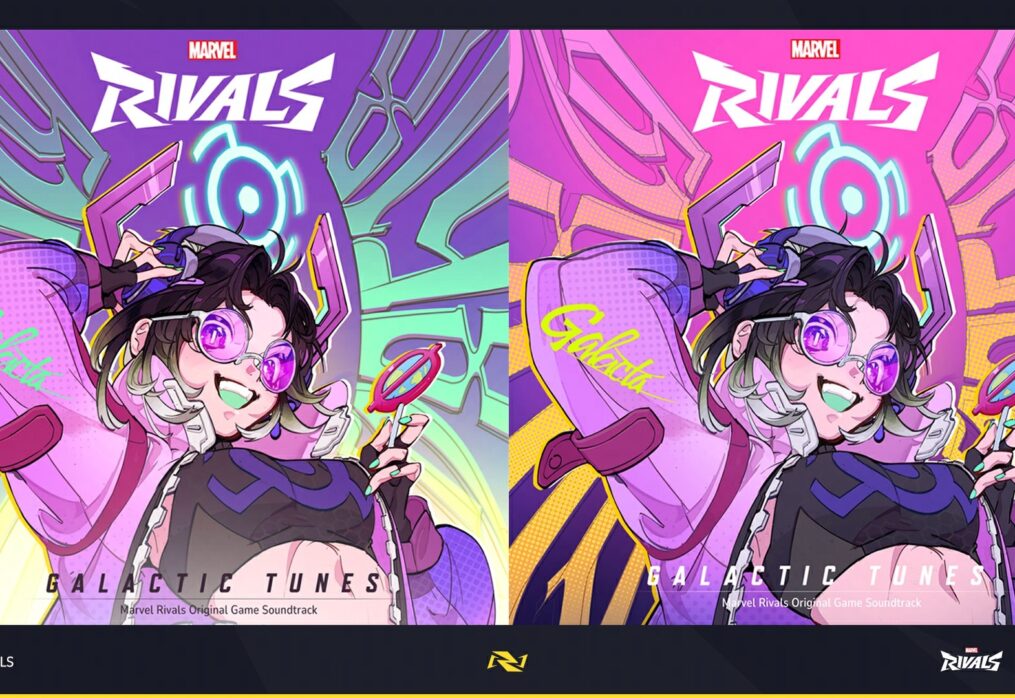 Vinyl Cover Design for Marvel Rivals