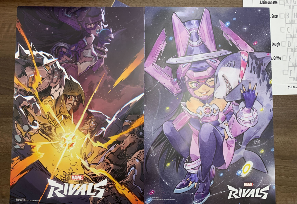 Poster Design for Marvel Rivals