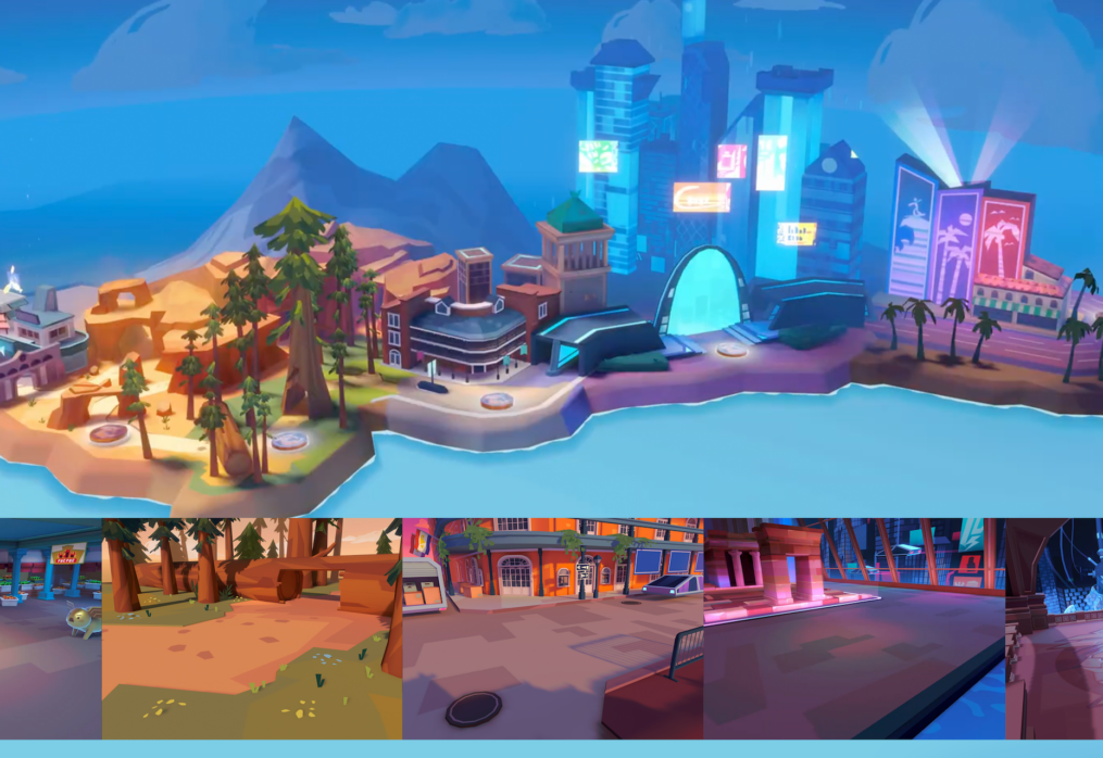 Eighth Era – USA World Map and Arenas
