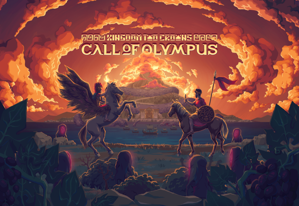 Kingdom Two Crowns: Call of Olympus Key Art