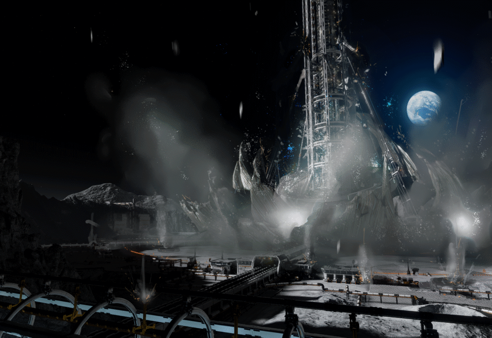 PRAGMATA – Lunar Environment Art