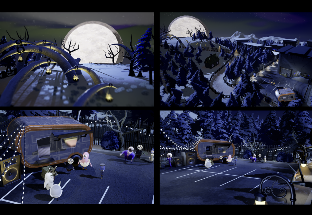 Evening in Levity Falls