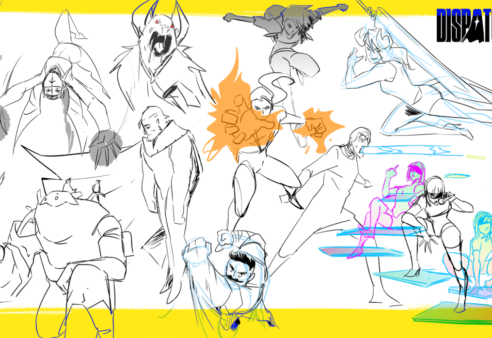 Z-team Action Sketches
